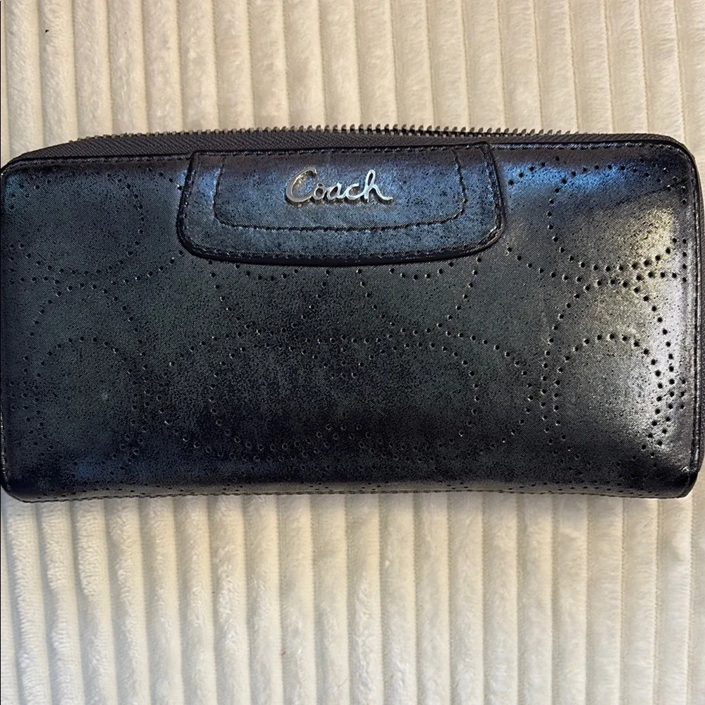 Coach Pink and Steele gray Wallet Set - Picture 2 of 7